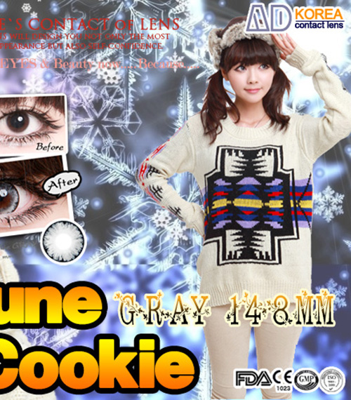 [グレー/GRAY] フォーチュンクッキー5