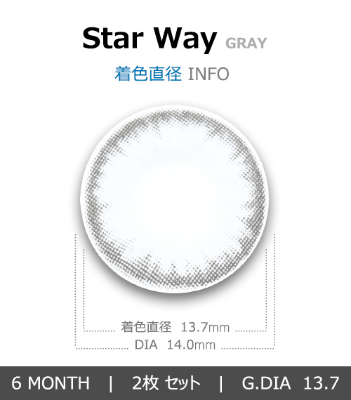 [乱視用/グレー] スターウェイ4