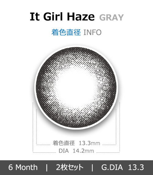 [グレー/GRAY] イット・ガール ヘイズ4