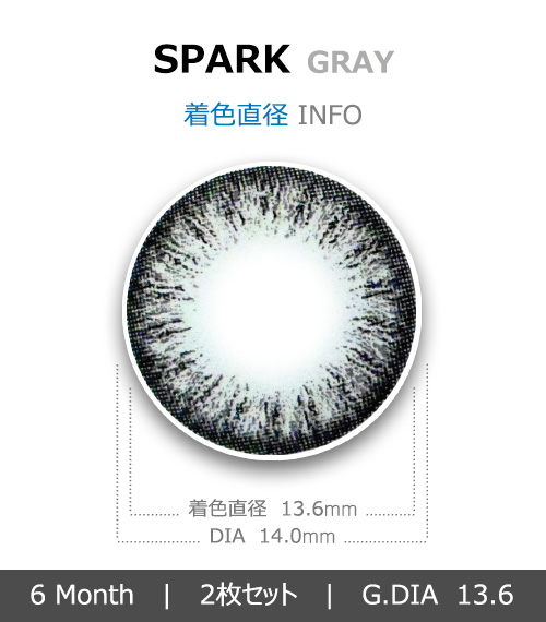 [グレー/GRAY] スパーク4