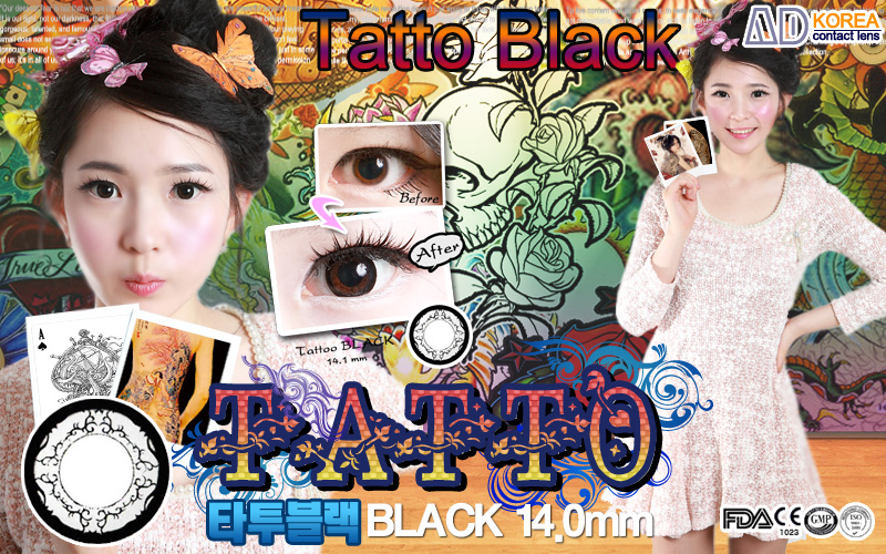 [ブラック/BLACK] タトゥー