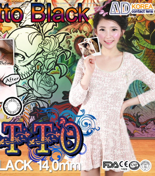 [ブラック/BLACK] タトゥー3